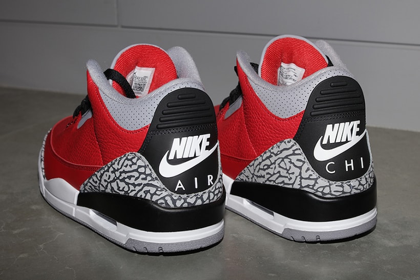 率先预览 Air Jordan 3 Retro「Red Cement」配色鞋款 | Hypebeast