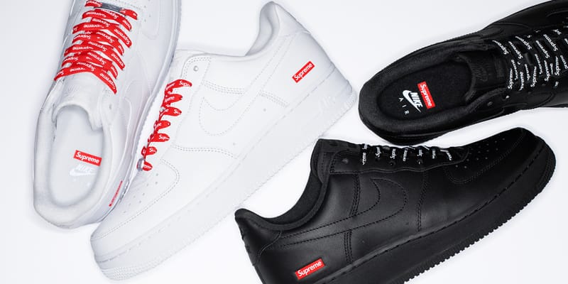 Supreme x Nike 2020 春夏联名Air Force 1 Low 系列正式发布| Hypebeast