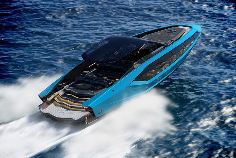 lamborghini发表全新4000匹马力极速快艇