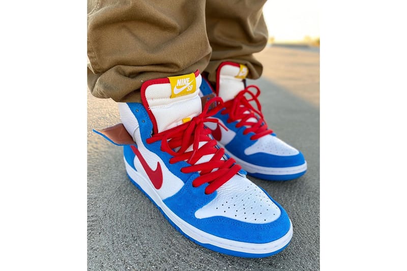 Kevin Perez 率先曝光Nike SB Dunk High 全新「Doraemon」配色| Hypebeast