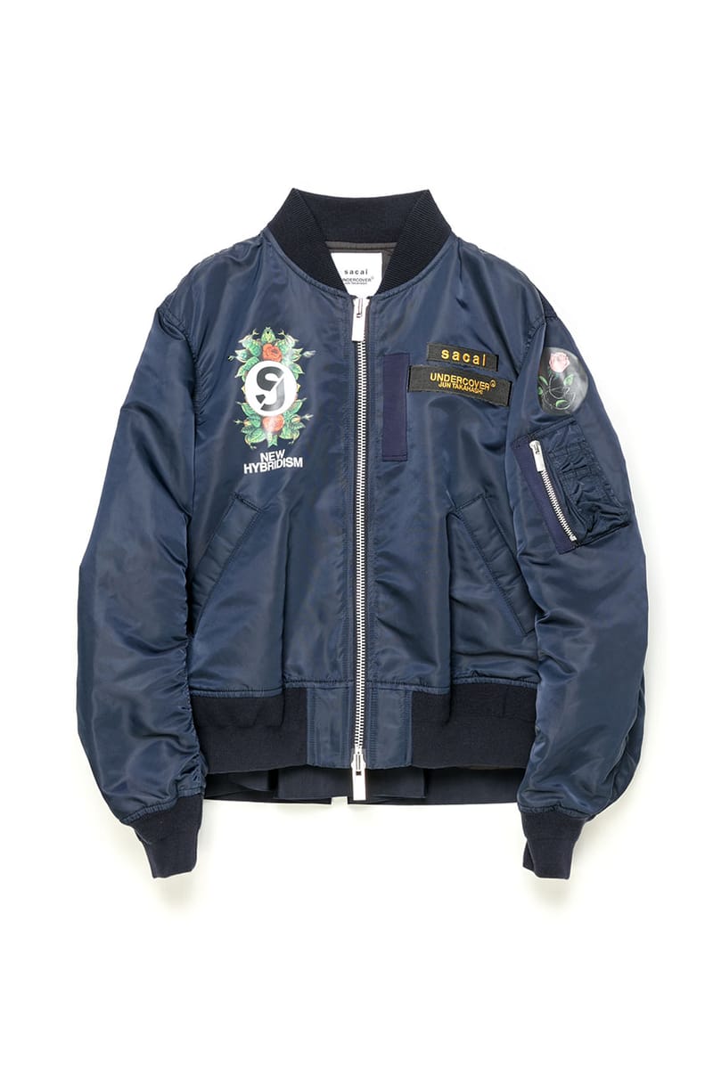 sacai x UNDERCOVER 全新联乘系列MA-1 正式发布| Hypebeast