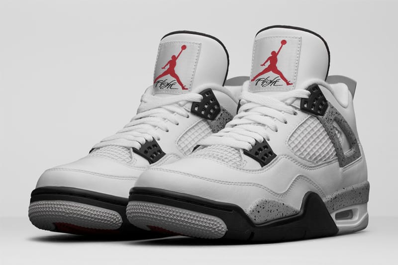 Air Jordan 4 經典白水泥配色「White Cement」復刻日期疑似曝光| Hypebeast