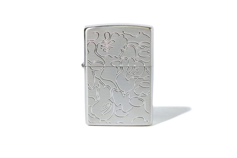 A BATHING APE® 推出全新ABC NEON CAMO Zippo 打火机| Hypebeast