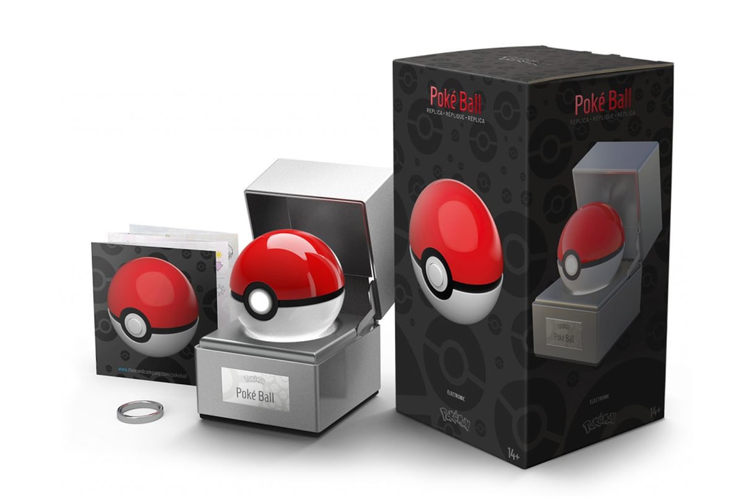 官方授权 1:1 尺寸收藏级 Poké Ball 正式发布 | Hypebeast