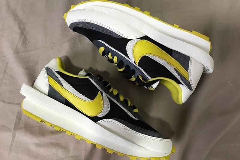 UNDERCOVER x sacai x Nike LDwaffle 三方联名配色「Bright Citron