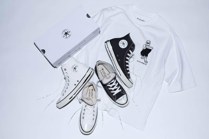 yunagaba长场雄xconversejapan全新联乘chucktaylorallstar系列鞋款