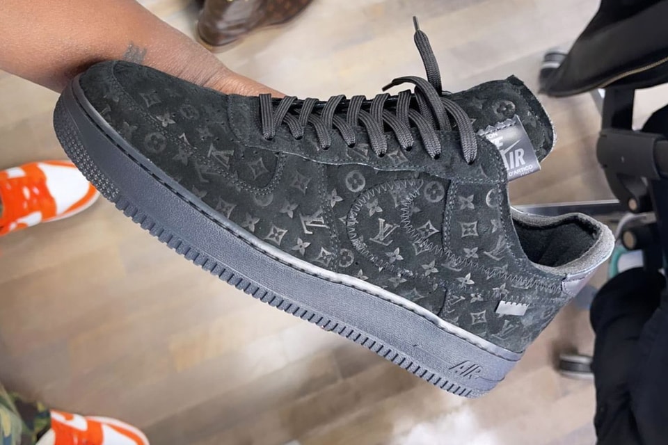 Virgil Abloh Louis Vuitton Air Force 1 Goldman | semashow.com