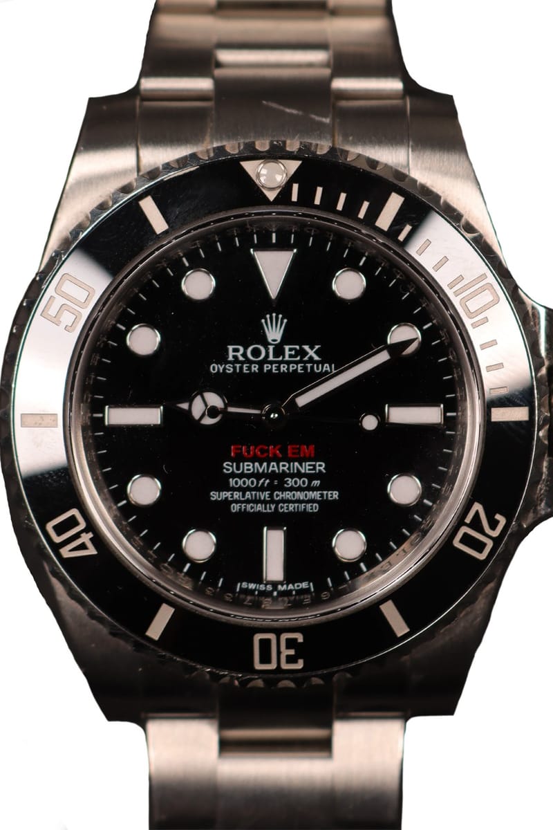 Supreme rolex submariner hot sale