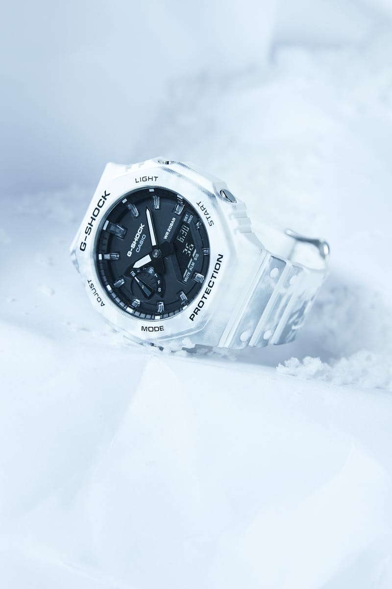 G-SHOCK 推出全新「雪地迷彩」主题系列腕表| Hypebeast