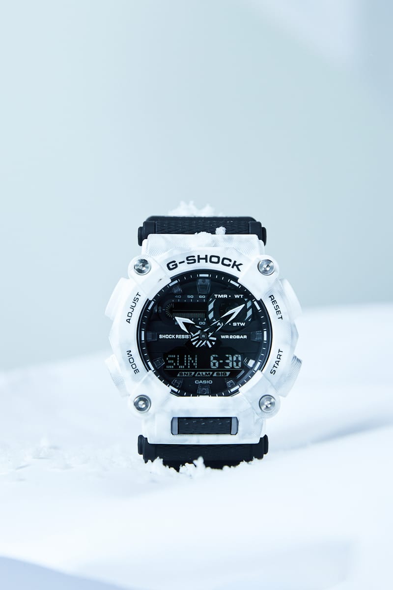 G-SHOCK 推出全新「雪地迷彩」主题系列腕表| Hypebeast