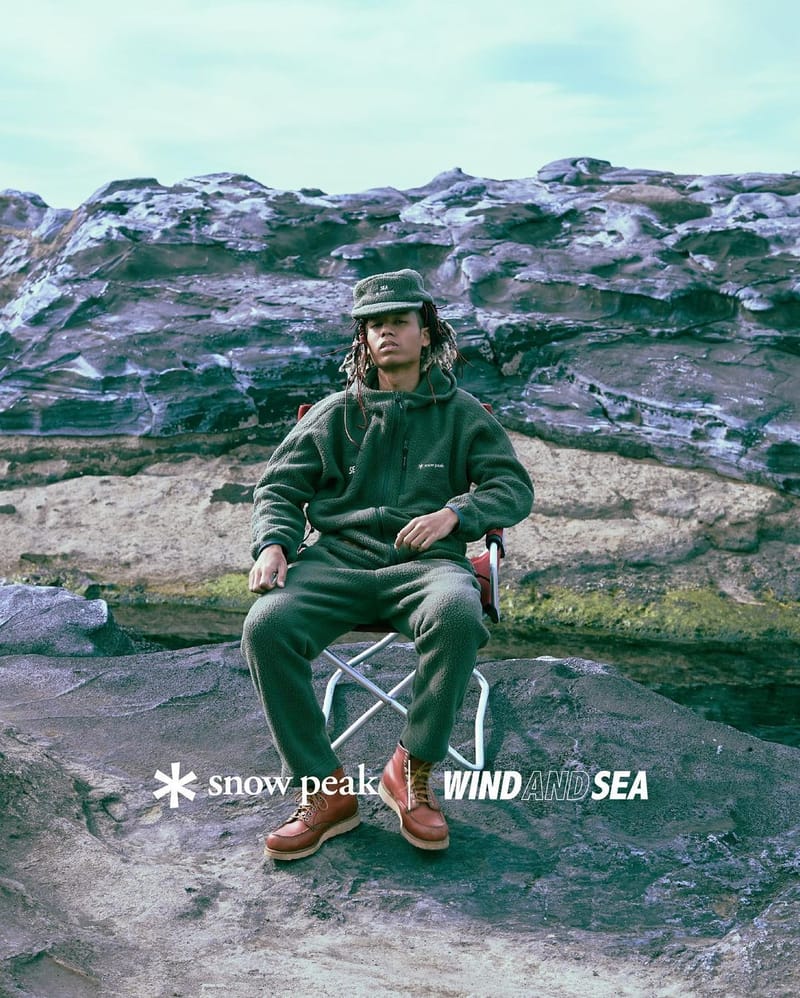 WIND AND SEA x Snow Peak 帽子