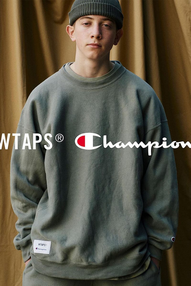 WTAPS x Champion 最新联乘系列发售情报公布| Hypebeast