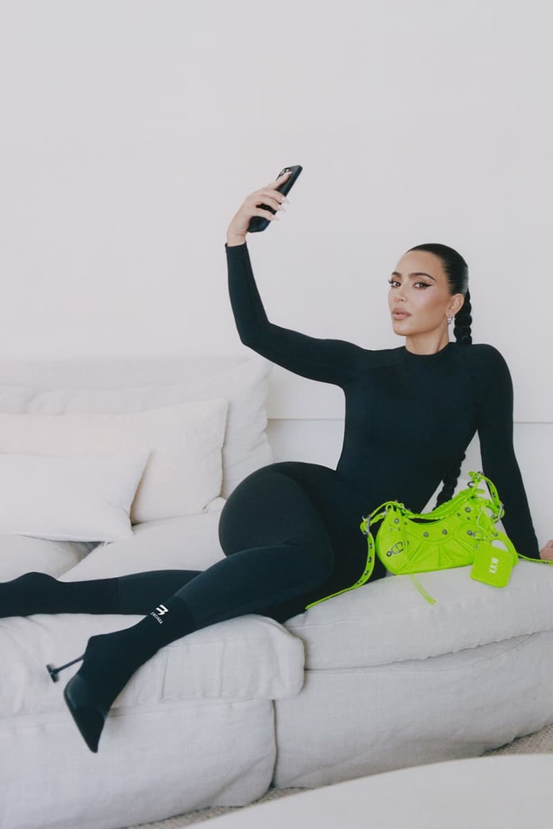 kim kardashian 出鏡 balenciaga 最新形象廣告大片