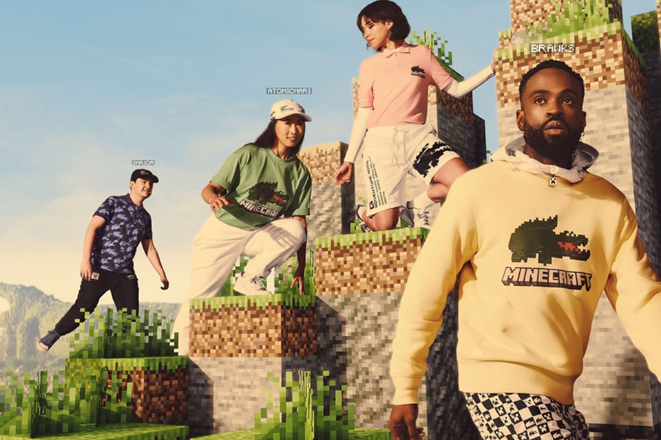 Lacoste x Minecraft 2022 春夏联乘系列正式发布 Hypebeast