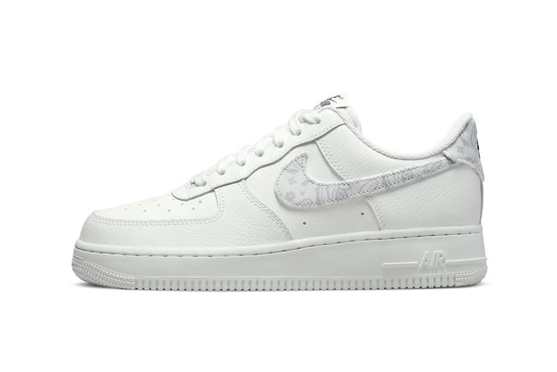 Nike Air Force 1 最新配色「White Paisley」发布| Hypebeast