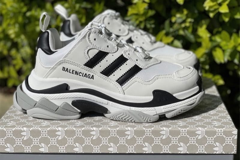 adidas x Balenciaga Triple-S 全新联名鞋款谍照曝光| Hypebeast