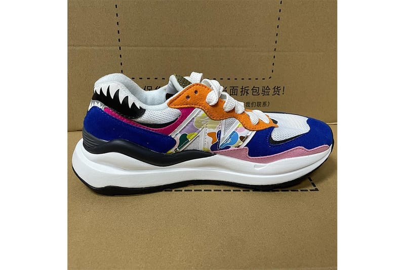 A BATHING APE® x New Balance 57/40 联乘鞋款曝光| Hypebeast