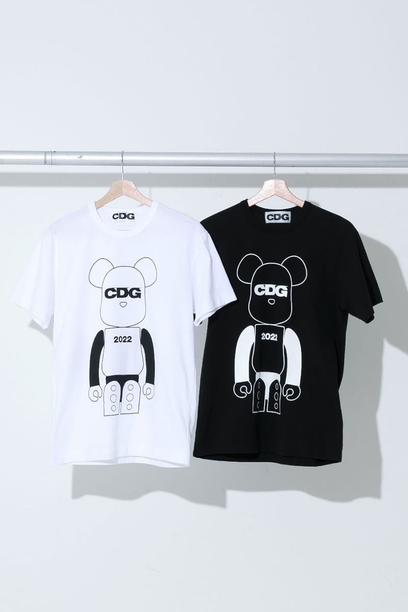 COMME des GARÇONS CDG x BE@RBRICK 即将发售限定款T-Shirt 系列