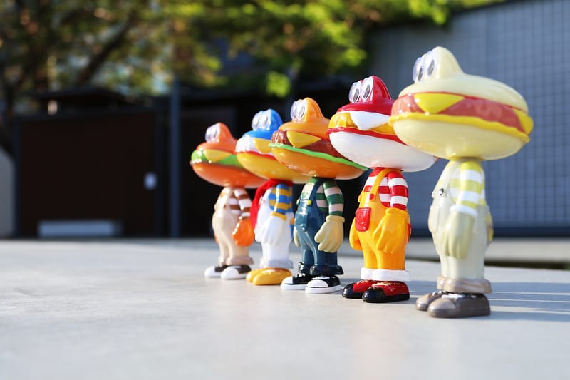 Happi class バーガー君フィギュアまとめ売り happiclass バーガー君