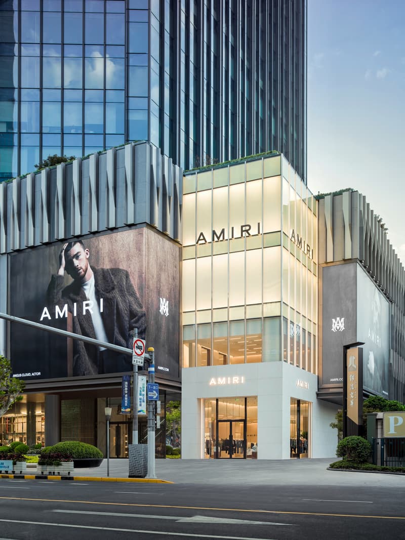 走进amiri全新上海旗舰店