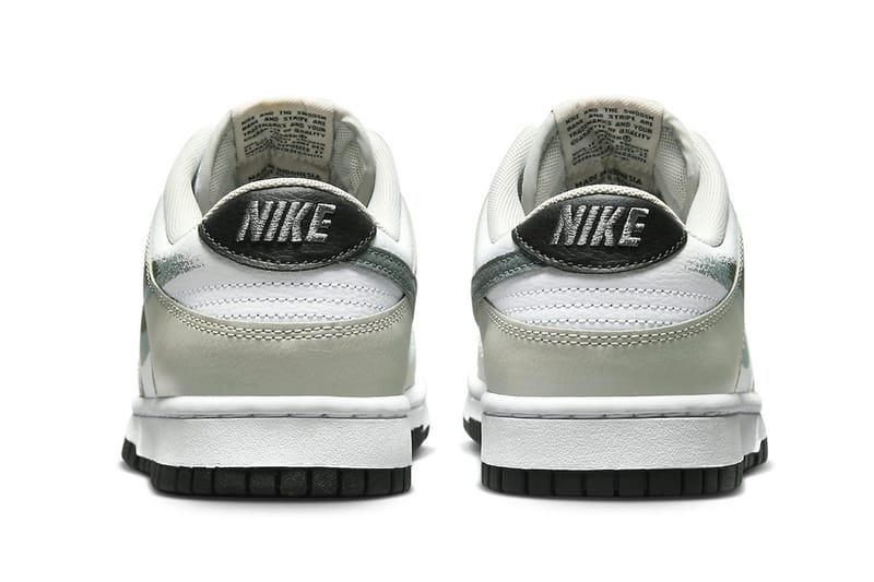 率先近赏Nike Dunk Low 最新配色「Stencil Swoosh」官方图辑| Hypebeast