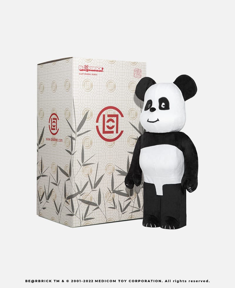 その他 MEDICOM TOY - BE@RBRICK fragmentdesign PANDA CLOT AND MEDICOM TOY LAUNCHES BE@RBRICK PANDA – JUICESTORE