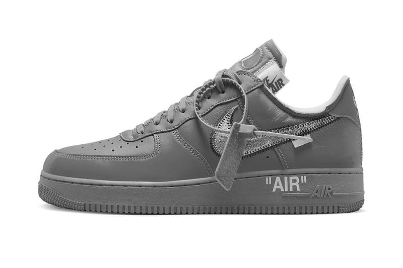 Off-White™ x Nike Air Force 1「Grey」全新配色或将为法国独占发售