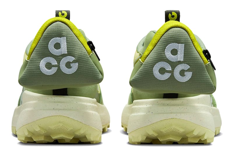 率先近赏「可拆卸后跟袋」版本Nike ACG Lowcate 新色「Oil Green