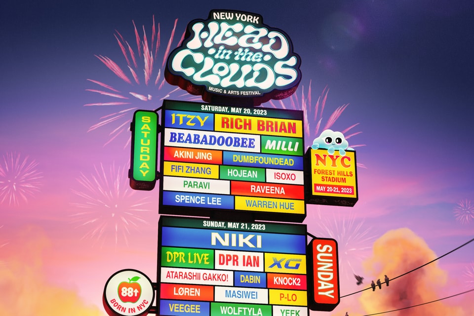 88rising 公布 Head In The Clouds 音乐艺术节纽约站阵容 Hypebeast
