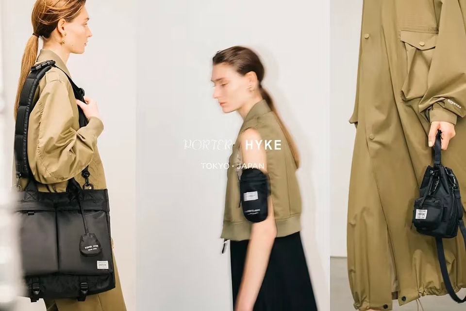 PORTER x HYKE 2023 春夏系列联名系列正式登场| Hypebeast