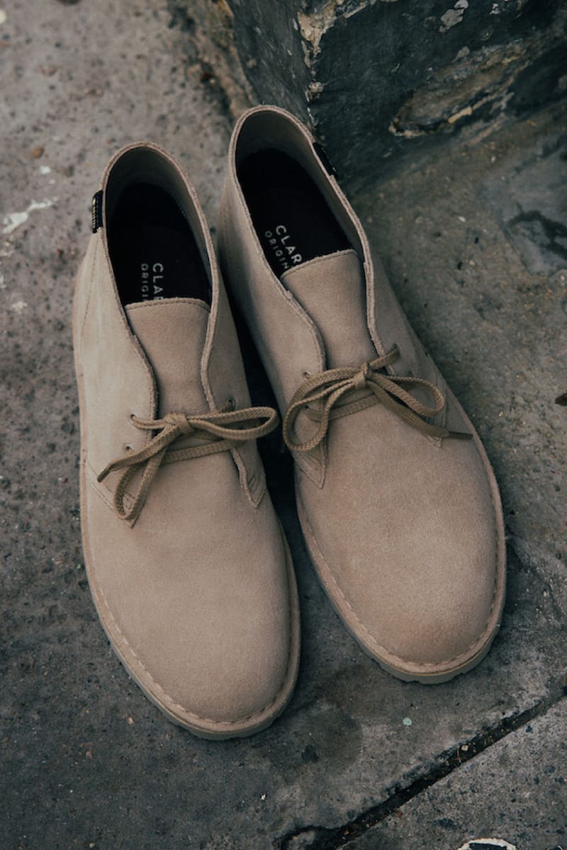 BEAMS x Clarks Originals Desert Rock 全新联名鞋款发布| Hypebeast