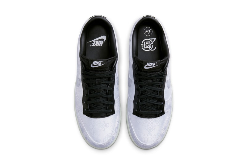 CLOT x fragment design x Nike Dunk Low 最新三方联名鞋款官方图辑 