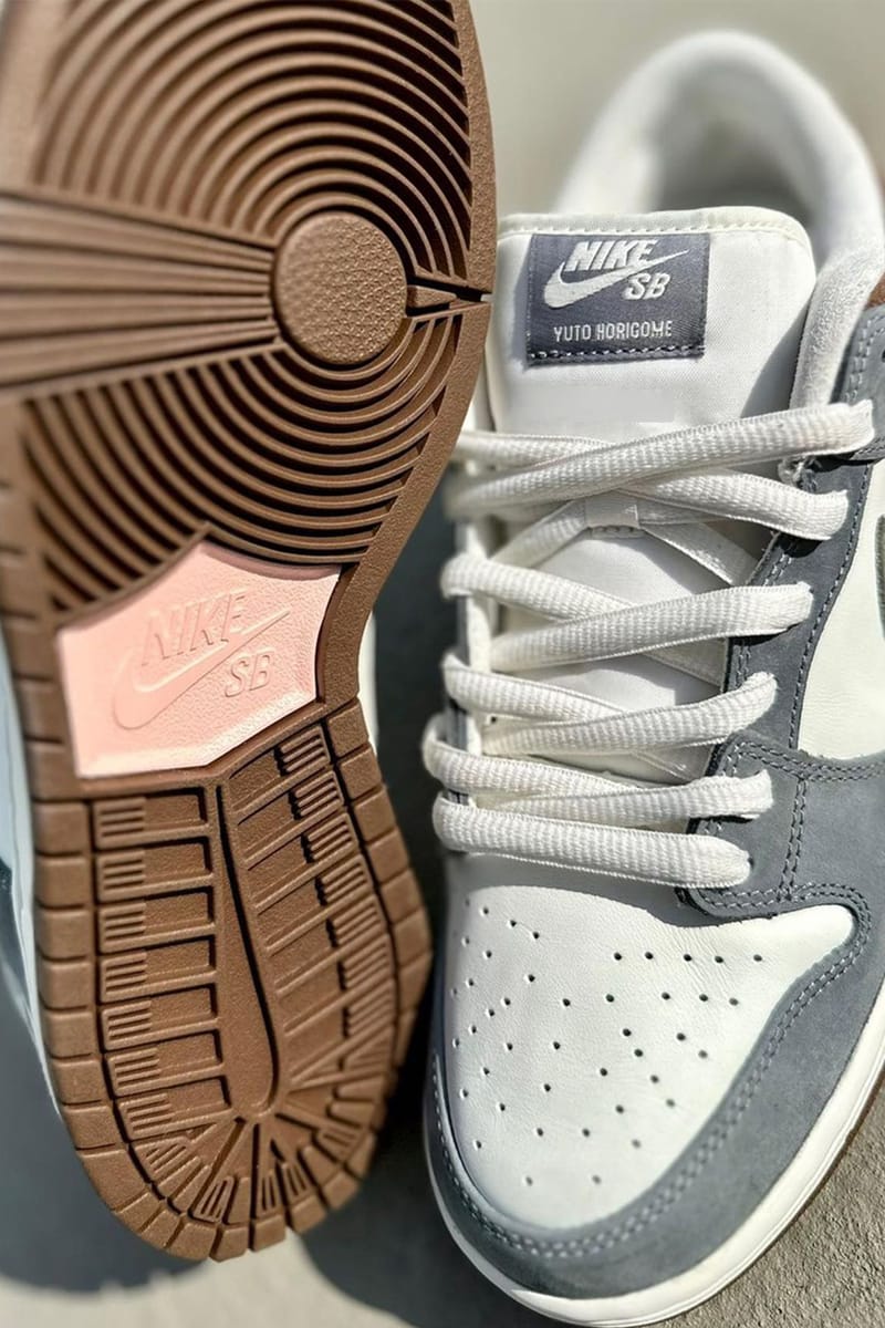 堀米雄斗 × Nike SB Dunk Low Pro Wolf Grey-