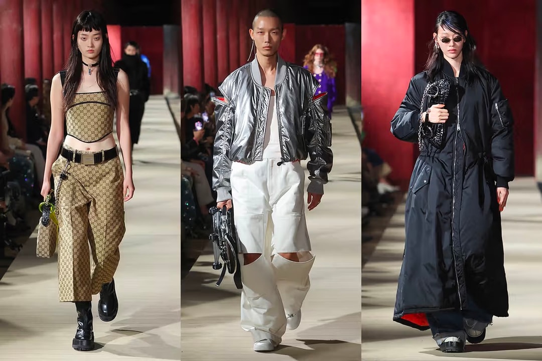 Gucci 2024 早春系列时装大秀正式登场 Hypebeast