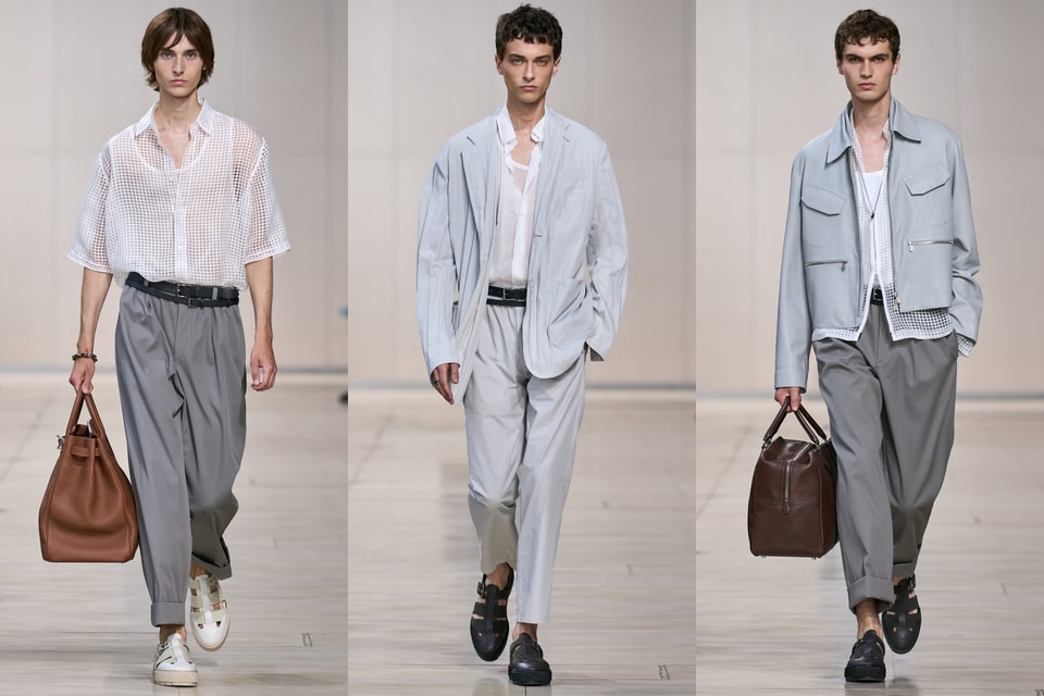 Architectural Aesthetics Hermès Unveils 2024 Spring/Summer Men's Wear