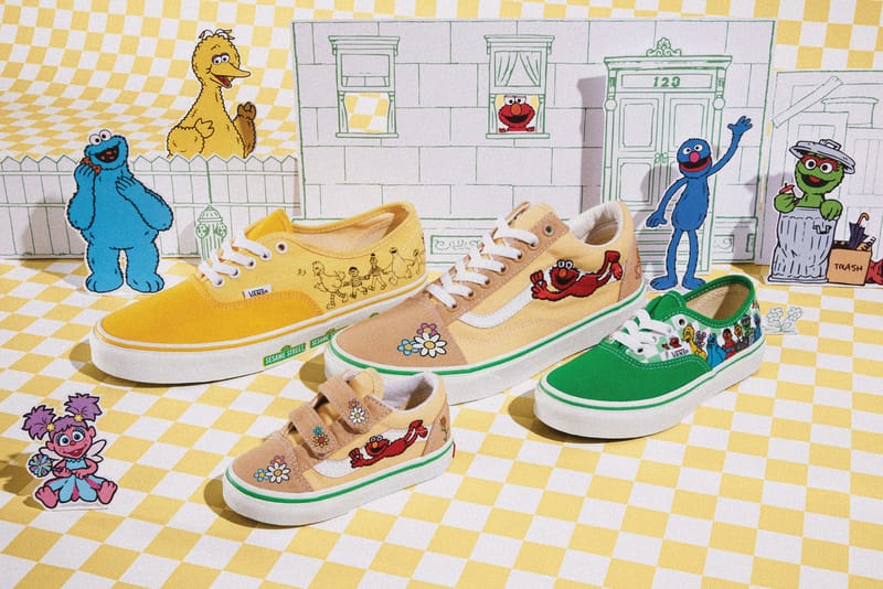 Vans x Sesame Street 推出全新联名系列| Hypebeast