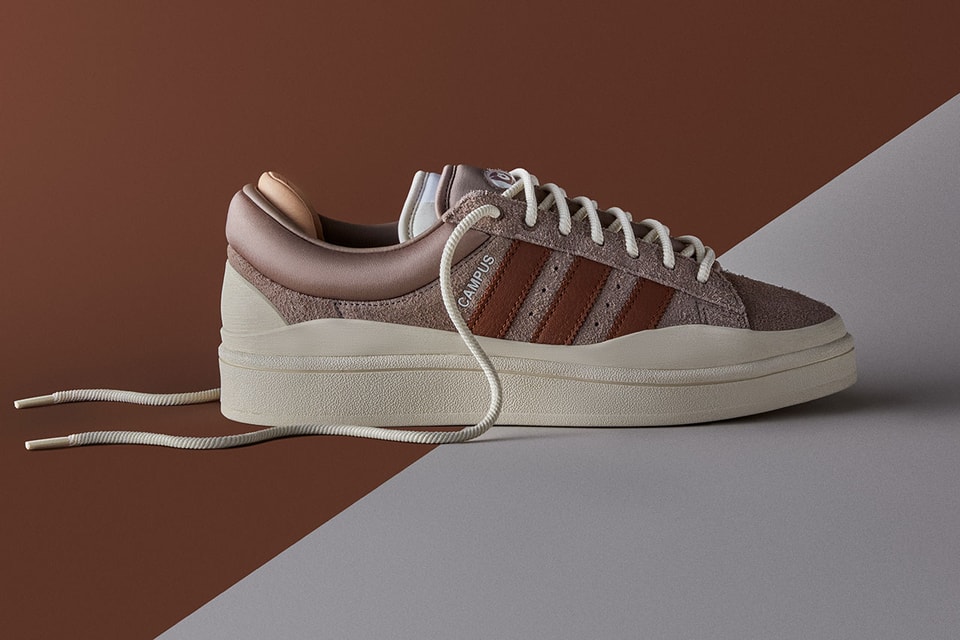 Bad Bunny and adidas Release New Color 'Chalky Brown' for Campus Light ...