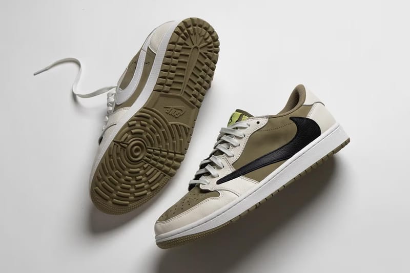 Travis Scott x Air Jordan 1 Low OG WMNS 最新配色「Olive」正式登场