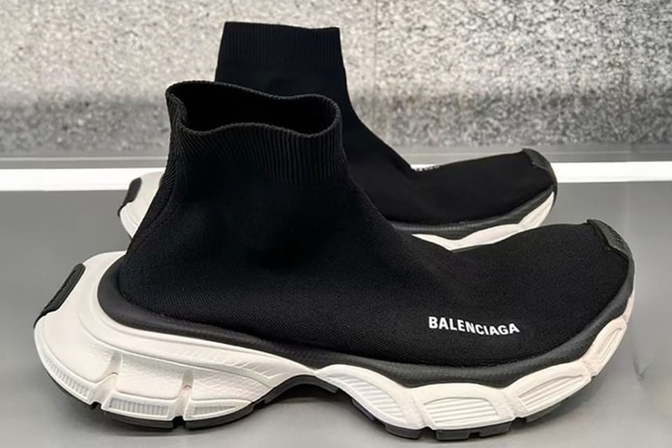 Balenciaga Introduces New Speed Trainer Shoes with 3XL Trainer Soles ...