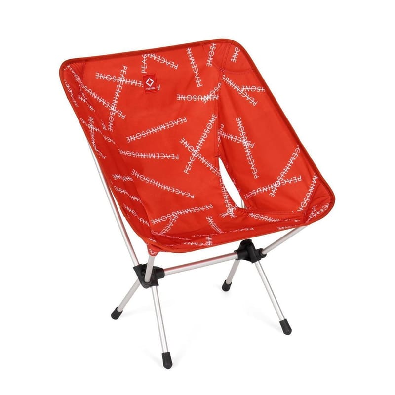 PEACEMINUSONE × Helinox Chair One Chair One, Portable and Compact Camping Chair, Black