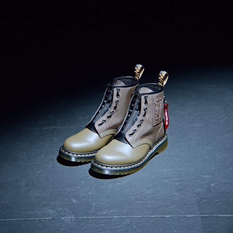 Dr. Martens 携手Alpha Industries 打造全新联名鞋款| Hypebeast