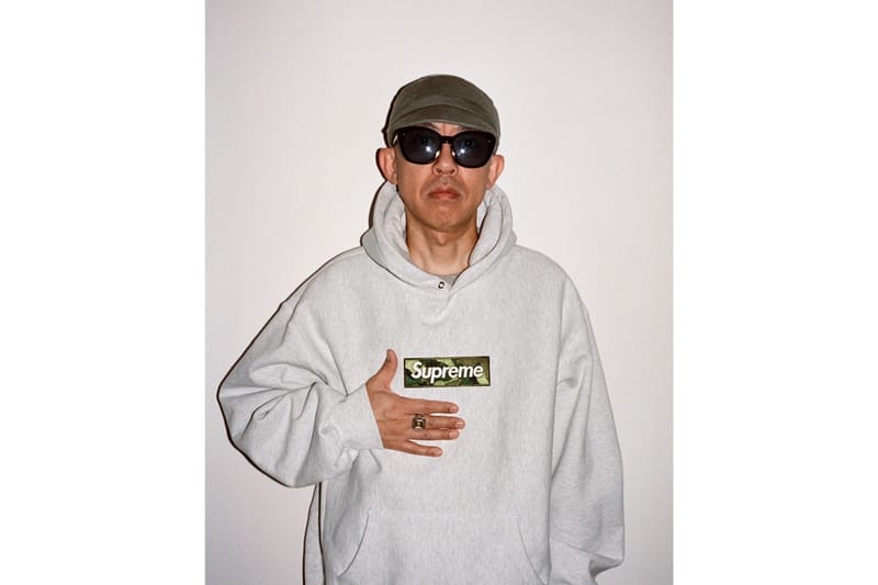 Nigo 亲自演绎Supreme 最新迷彩Box Logo Hoodie | Hypebeast