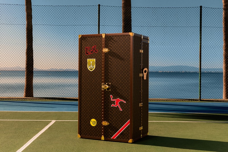 Louis Vuitton 携手 Carlos Alcaraz 推出 Malle Vestiaire 衣帽箱 Hypebeast