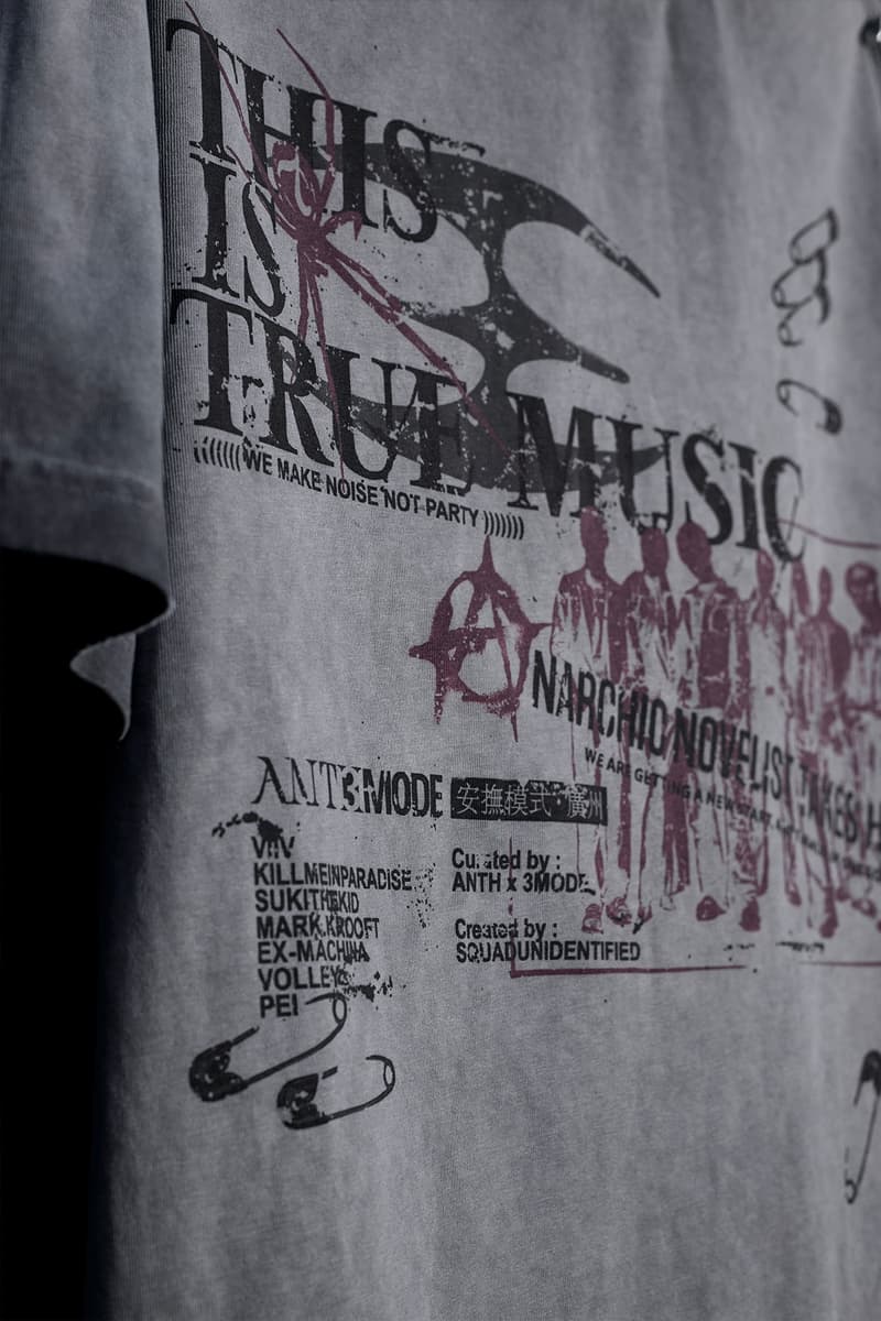 ANTH 携手 3MODE 推出「THIS IS TRUE MUSIC」胶囊系列 | Hypebeast