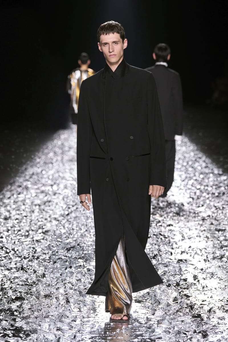DRIES VAN NOTEN デニム風カバーオール Denim 