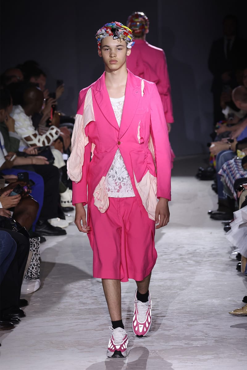 【一度のみ着用】COMME des GARÇONS HOMME PLUS COMME des GARÇONS HOMME PLUS x Nike Sense 96 SP 最新联名鞋款亮相