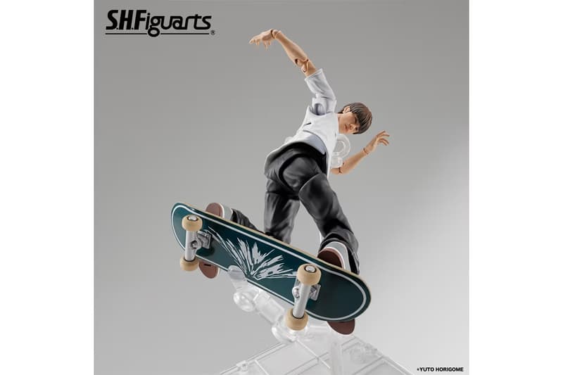 身穿白衣黑裤造型，S.H.Figuarts 推出堀米雄斗可动人偶| Hypebeast
