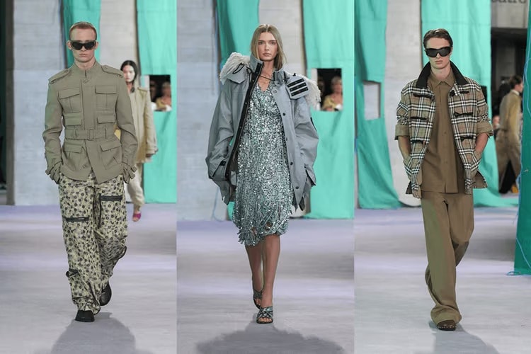 夏日探险!Daniel Lee 执掌 Burberry 2025 夏季系列大秀登场 | Hypebeast