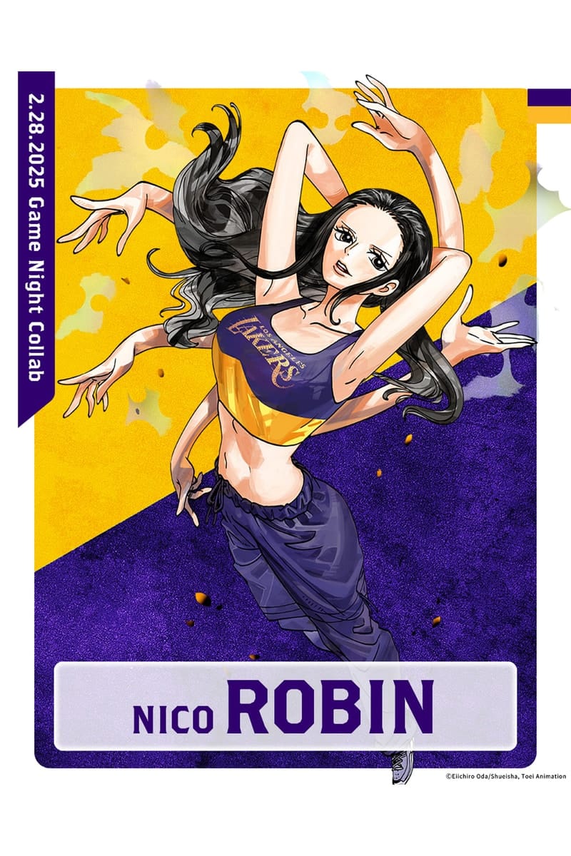 Los Angeles Lakers x《ONE PIECE》最新跨界合作率先亮相| Hypebeast