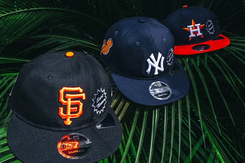 SAINT Mxxxxxx x New Era 携手推出MLB 主题最新联名棒球帽款